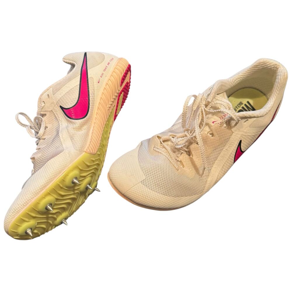 Nike Zoom Rival Multi-Event Track & Field Spikes Size 10 Sail Pink